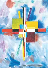 David Bolduc, Martin Lake E., 1981, watercolour on paper