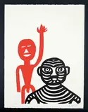 Le Affichistes #110/150 by Alexander Calder, colour lithograph on paper, sold Nov 2018