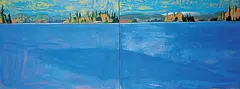 Jeff Willmore, Morning - Lake Kanasuta, 1997, acrylic on canvas