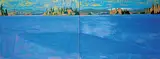 Jeff Willmore, Morning - Lake Kanasuta, 1997, acrylic on canvas