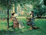 Harry Spence, Afternoon Tea, 1893, oil on canvas