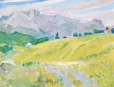 Robert F.M. McInnis, Untitled - Dirt Road Near Waterton, AB