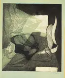 Wilfred Roy Roloff Beny, A Time to be Born and a Time to Die #Proof, 1947, colour etching on paper