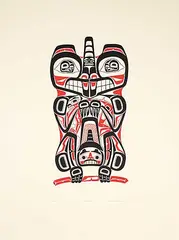 Earl Muldoe, Beaver #60/100, 1978, colour silkscreen on paper