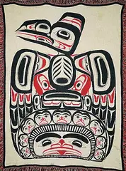 Bill Reid, Children of the Raven Blanket, blanket