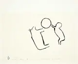 Martha Ittuluka'naaq, Drum #29/31, 1969, stonecut on paper