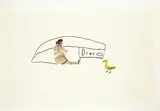Elisapee Ishulutaq, Why Do You Laugh? #7/41, 1972, colour stencil on paper
