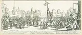 Jacques Callot, Les grandes miseres de la guerre - The Strappado, etching on paper