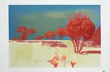 Christopher J. Finn, Heartland #28/50, 1985, colour silkscreen on paper