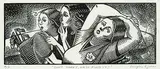 Douglas B. Jones, Don't Worry, We'll Find It! #A/P, wood block on paper