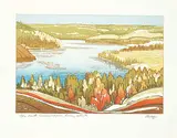 George Weber, The North Saskatchewan River, Alberta