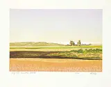 George Weber, Big Sky Country, Alberta #11/77, 1979, colour silkscreen on paper