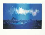George Weber, Northern Lights #4 #16/124, 1979, colour silkscreen on paper