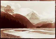 Mt. Columbia by Byron Harmon, photograph on paper, sold Sep 2018