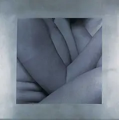 Tamara Maggio, Ripple #1/2, 2004, digital print on metal