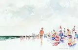 Molly Lamb Bobak, Beach [2]