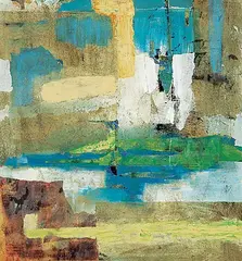 André Charles Biéler, On the Rideau, 1981, oil and mixed media on wood board