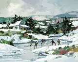 Serge Brunoni, Les Amis, sur la Glace