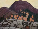 Lawren Harris, Old Bill, Coldwell, Lake Superior, 1922, oil on beaver board