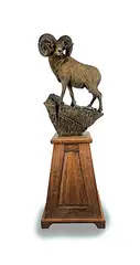 Karl Lansing, A View from the Top #18/20, bronze sculpture