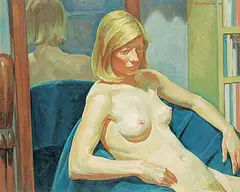 Miss Bethune by Thomas Reid MacDonald, 1971, oil on canvas, sold Apr 2018