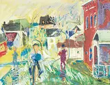 Henri Leopold Masson, Untitled - Spring Rain in Ottawa