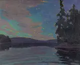 Doris Jean McCarthy, Untitled - Northern Sunset
