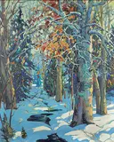 Frank Panabaker, Untitled - Winter's Quiet, 1930, oil on canvas