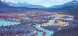 Stan Phelps, Early Spring, Columbia Valley, Near Radium, oil on canvas