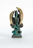 Untitled - Ocean Claw #1/1 by Roy Leadbeater, bronze sculpture, sold Apr 2018