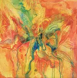 Pat O'Hara, Copper Buzz #2, 2005, mixed media on canvas