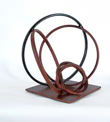 Greg Robb, Fusion, 2017, welded metal sculpture