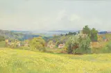 Berenger Benger, Untitled - English Landscape, 1905, watercolour on paper