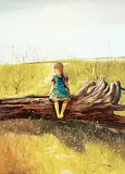Tinyan Chan, Untitled - Waiting for my Friend, acrylic on wood board