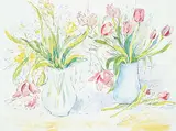 Nancy Day, Spring Melody, 1988, watercolour and graphite on paper