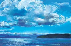 Robert Field, Untitled - Johnstone Strait, 1998, pastel on paper