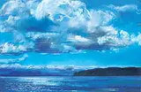 Robert Field, Untitled - Johnstone Strait, 1998, pastel on paper