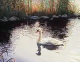 Eric Renk, The Finer Things, 1991, oil on wood board