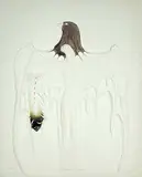 Maxine Noel, In the Shadow of the Eagle #AP 8/8, mixed media paper cast