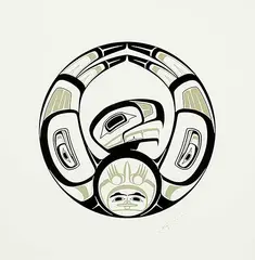 Roy Henry Vickers, Untitled - Circle of Life, 1983, photolithographic reproduction on paper