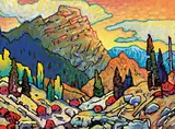 John H. Burrow, Banff Peaks