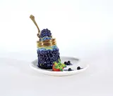 Victor Cicansky, Untitled - Delectable Dish of Blueberries with a Strawberry Side