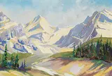 Reginald Llewellyn Harvey, Untitled - High Alpines