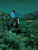 John T. Jones, Ring of Fire, 2012, oil on canvas