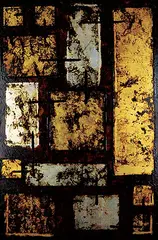 Edward Michell, Memories, mixed media on canvas