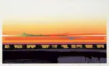 Tetsurō Sawada, Untitled - Dramatic Sunset #21/60, 1985, colour silkscreen on paper