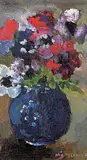 Molly Lamb Bobak, Anemones [2]