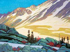 Nicholas J. Bott, Mountain Flair, oil on canvas