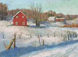 Horace Champagne, Sunset St. Sixte, Quebec