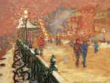 Horace Champagne, A Snowy, Blowy Evening